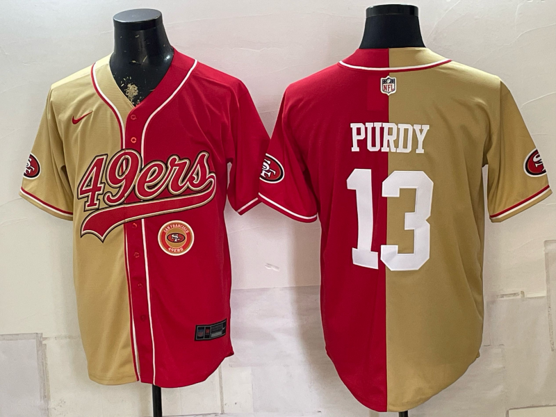 Men 2026 San Francisco 49ers #13 Purdy red Nike Limited NFL Jersey 0811001